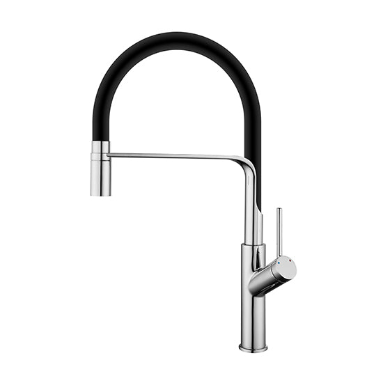 JY-8807A pull-out/pull-down Sink kitchen faucet, Kitchen Faucet Matt Black With Pull Down Sprayer