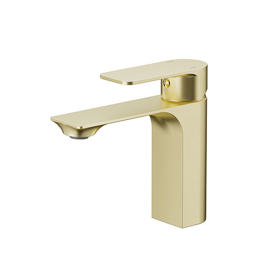 DG01110 A6 single hole polished brass basin taps