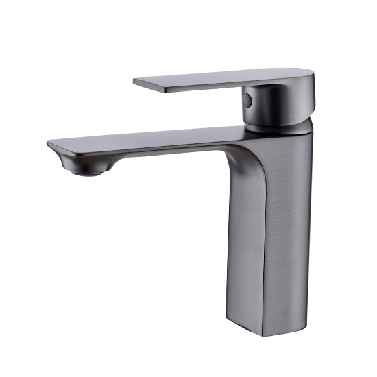 DG01110 A6 single hole polished brass basin taps