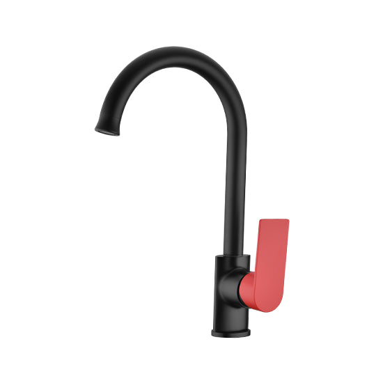 DG01150 A6 Kitchen Faucet Matte Black and round Manufacturers