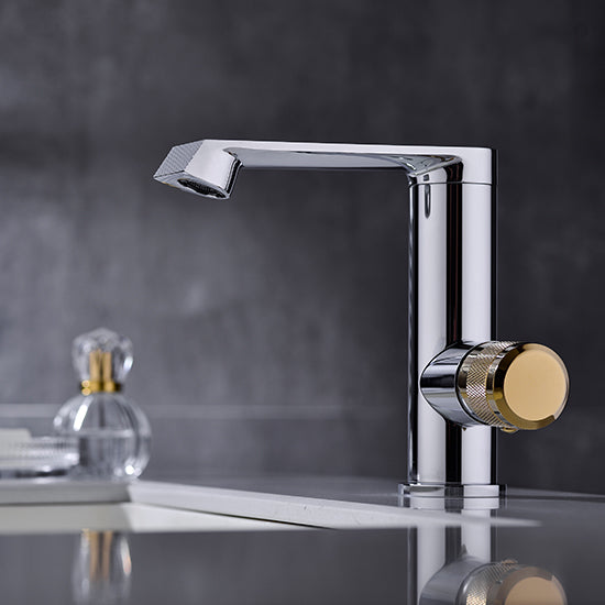 DG022 M series brass body/zinc handle Chrome Basin Taps