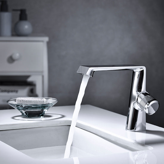 DG022 M series brass body/zinc handle Chrome Basin Taps