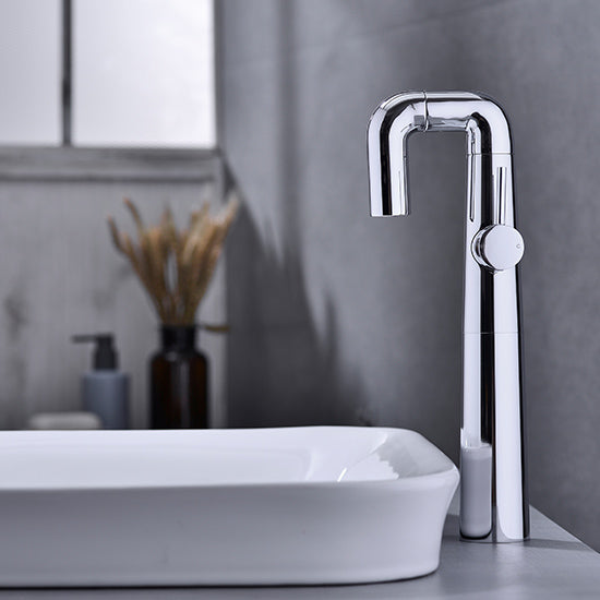 DG04710-3 Elephant Series Basin Faucet High Bottom Single Hole Faucet