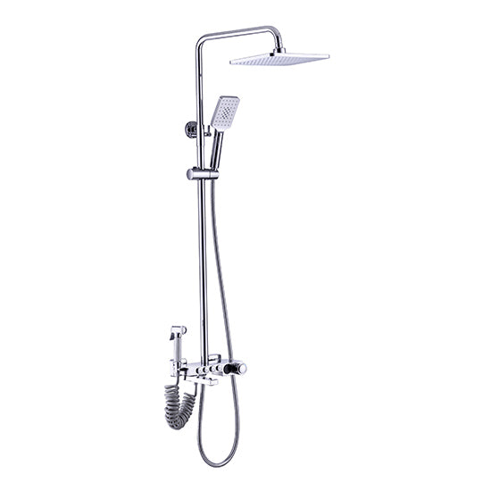 DG05745 Frankfurt Fourth Gear Digital Shower, Bathroom Stainless Steel Modern Style Shower Set