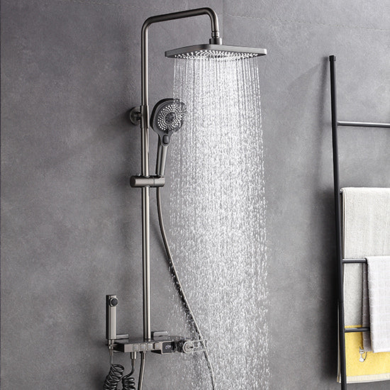 DG06345-SHW thermostatic bath shower mixer with Digital Display Constant Temperature