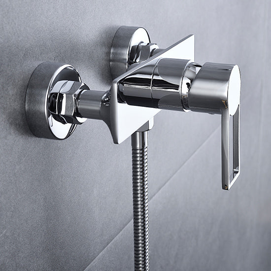 DG06540 bathroom shower faucet set brushed gold wall mounted