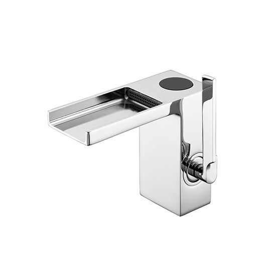 DG07610P 76 series waterfall single hole digital display basin faucet