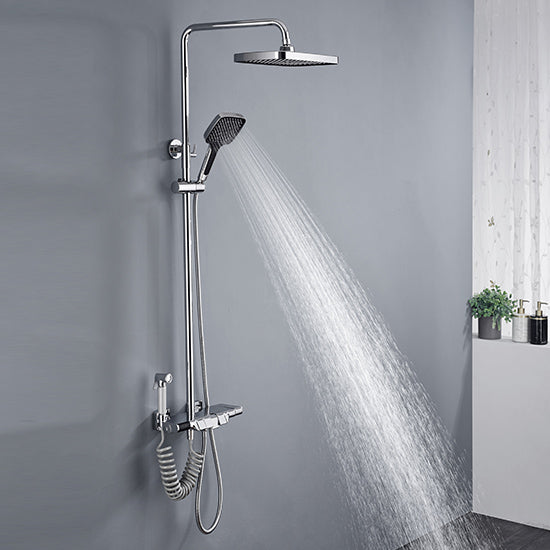 DG 10745-S-HW thermostatic mixer tap shower with A piano digital display 4th gear