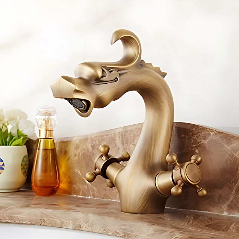 Handmade Sink - Brass basin faucet